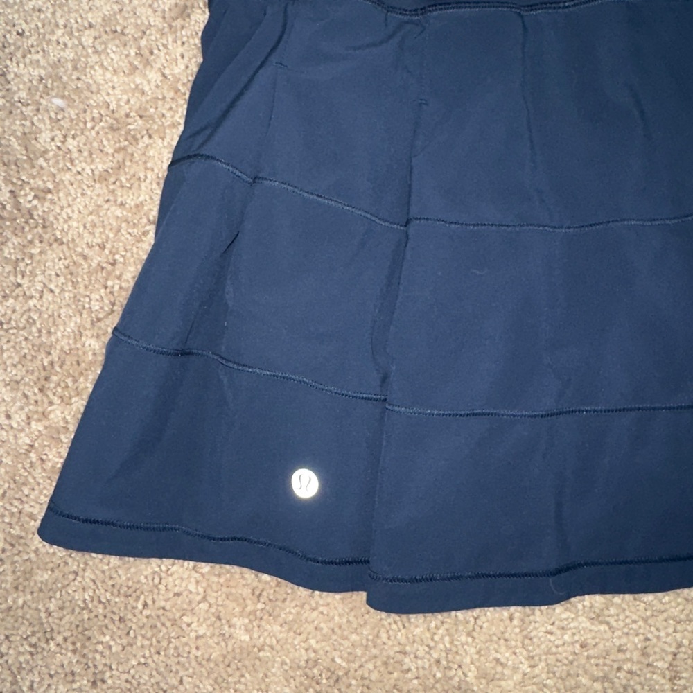 Lululemon Athletica Navy Skater Skirt